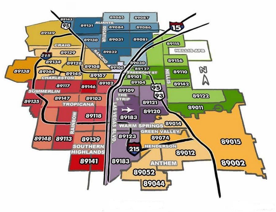 Las-Vegas-NV-Zip-Code-Map